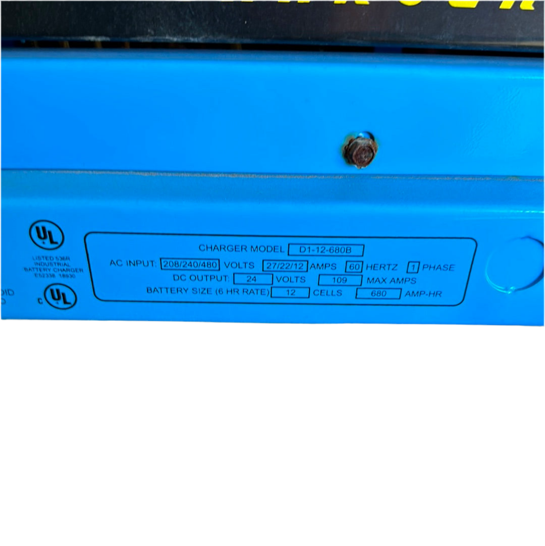 Exide Depth Battery Charger AC:208/240/480 DC:24 PH1 (Parts)