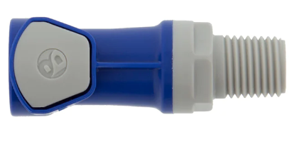 Blue Female Connector NPT Threaded (09FBLUT3)