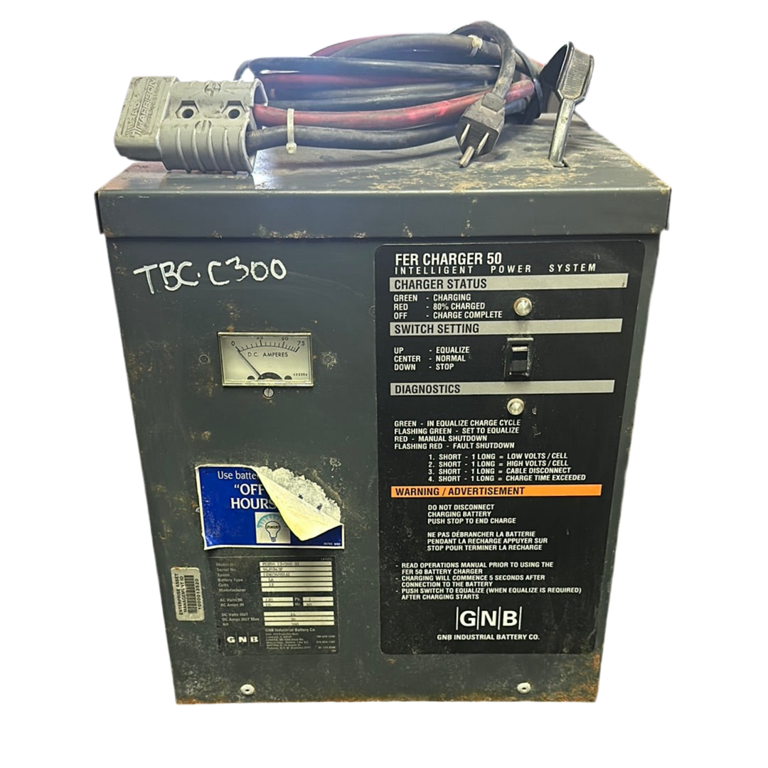 GNB 24v battery charger TBC-C300, DC24, AC120, PH1