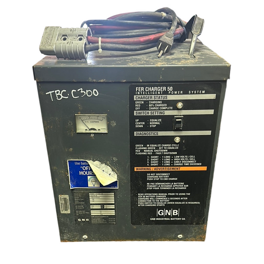GNB 24v battery charger TBC-C300, DC24, AC120, PH1